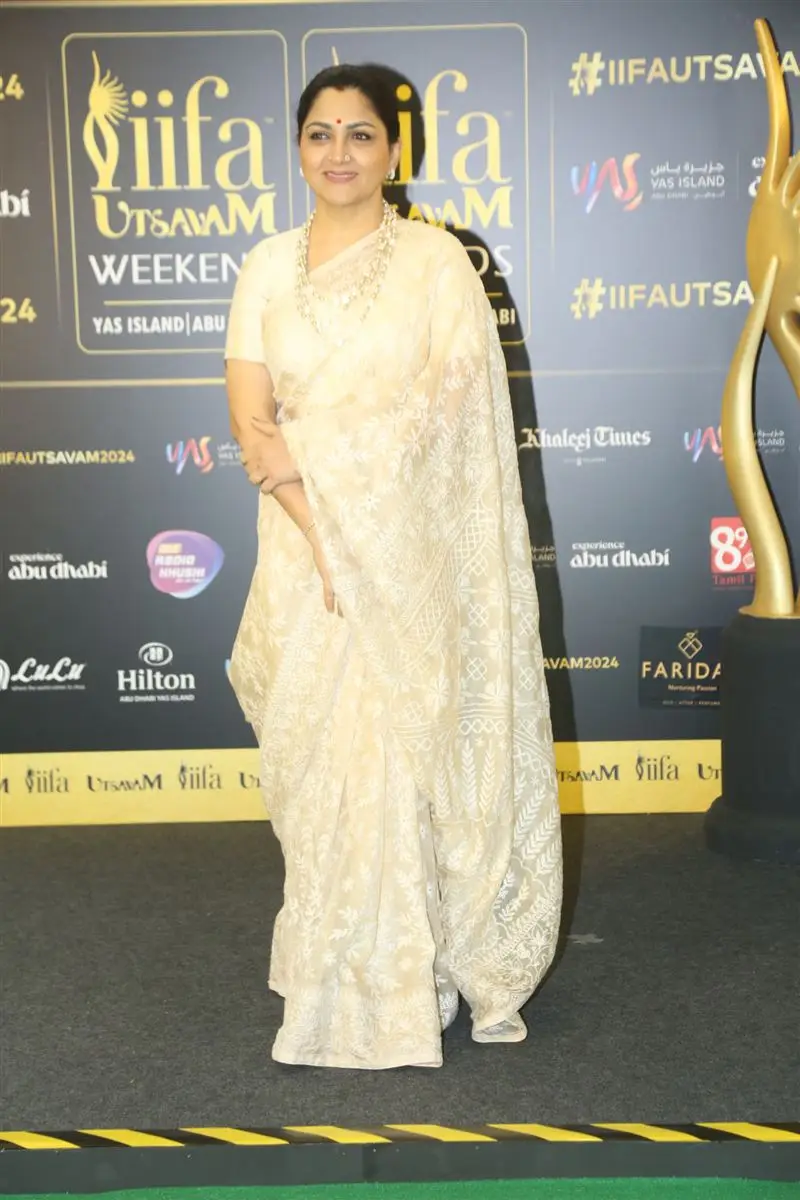 Khushbu Sundar at IIFA Utsavam Awards 2024 in Hyderabad